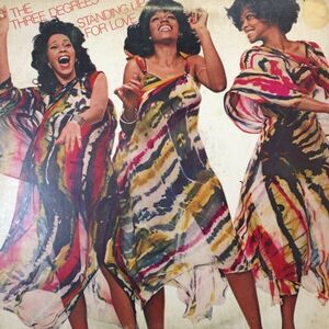 LPレコード　 THE THREE DEGREES / STANDING UP FOR LOVE