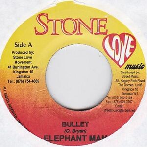 EPレコード　ELEPHANT MAN / BULLET (OKI DOKI)