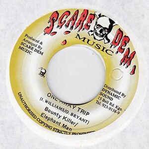 EPレコード　BOUNTY KILLER & ELEPHANT MAN / ONE AWAY TRIP (FREE STYLE)