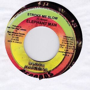 EPレコード　ELEPHANT MAN / STROKE ME SLOW (DRAMA)