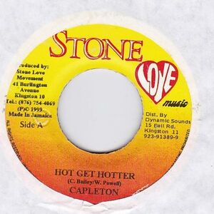 EPレコード　CAPLETON / HOT GET HOTTER (RIP OFF)