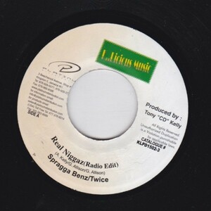 EPレコード　SPRAGGA BENZ & TWICE / REAL NIGGAZ (BUY OUT)