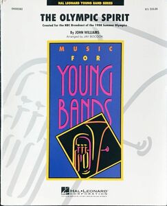 オリンピック・スピリット The Olympic Spirit ジョン・ウィリアムズ John Williams 吹奏楽/輸入楽譜/Hal Leonard