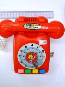 倉庫発掘 希少 絶版品 おもちゃ KIDDY'S TELEPHONE 昔の品 #1998