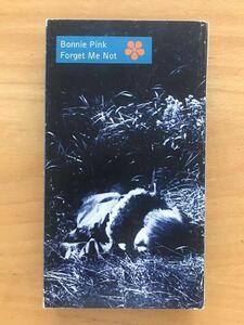 ■VHS MUSIC VTR ・Bonnie Pink ボニーピンク「Forget Me Not」プロモーションビデオ 非売品 レア/希少品 USED 送料230円■
