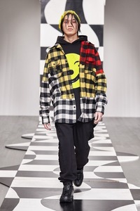 定70300円 Liam Hodges リアムホッジス パッチワーク ネルシャツ BEETLEJUICE LUMBERJACK OVER SHIRTS シュプリーム ギャルソン 22SS 22AW