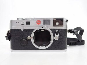 Leica ライカ レンジファインダーカメラ M6 TTL 0.72 チタンボディ シルバー 24万番台 ∩ 67974-1