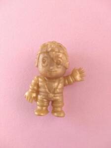 キン消し　パート3　ビーンズマン　ゴールド　レアカラー　　　キン肉マン　フィギュア　kinnikuman figure　rare color gold　メダカ