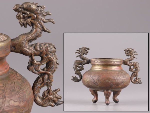 中国工芸品 香炉 kanfa720.com