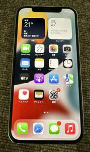 iPhone12Pro ホワイト MGMA3J/A 256G 中古本体 SIM フリー