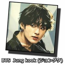 BTS 防弾少年団 V ジミン ジョングク 3枚セット 海外カリスマアートパネル 木製 壁掛け ポップアート 絵画 ポスター インテリア 韓流_画像3