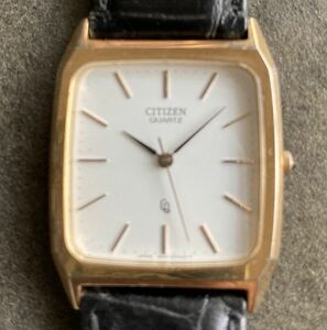 CITIZEN シチズン　ヴィンテージ クウォーツ　メンズウォッチ　ジャンク品　送料無料