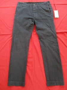 ★【新品・未使用・タグ付き・半額以下】★RRL/ダブルアールエル/INDIGO DOBBY TROUSER/インディゴ ドビー トラウザー/30★