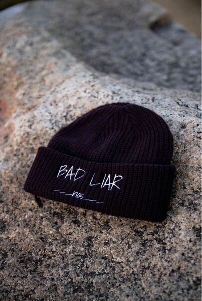 Bad liar beanie ビーニー ニット帽 ニットキャップ