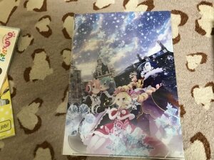 386クリアファイル　劇場版　Re:ゼロから始める異世界生活　Memory Snow　前売り特典　レム　ラム