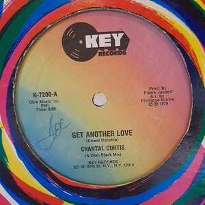 CHANTAL CURTIS / GET ANOTHER LOVE / HEY TAXI DRIVER /12INCH/12インチ/GARAGE/LARRY LEVAN/PIERRE JAUBERT/LAFAYETTE AFRO ROCK BAND 