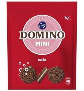 Fazer Domino ファッツェル ドミノ ミニ コーラ味 ビスケット 7袋×99g フィンランドのお菓子です