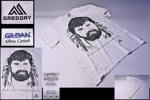 グレゴリー ★ GREGORY ★ Tシャツ ★ 原宿店限定（今は閉店）★ 創業者Wayne Gregory ウェイン・グレゴリー ★ 白 ★ M ★ 綿100% ★ 中古