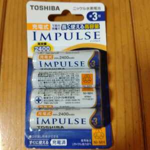 TOSHIBA IMPULSE Nickel-Metal Hydride battery single 3