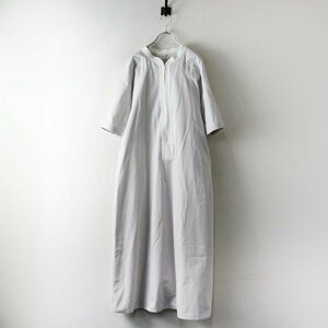 美品 2021SS j.s. luxe seya. セヤ SANADA TIGHT COTTON MALTA DRESS コットンワンピース L/オフホワイト【2400012970052】