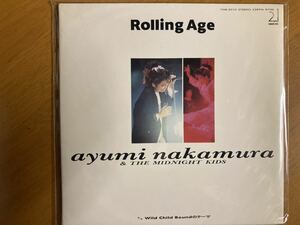 EP　中村あゆみ　rolling　age　稀少盤