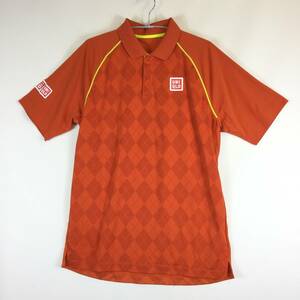  Uniqlo UNIQLO tennis polo-shirt speed . cloth . woven orange series L size 