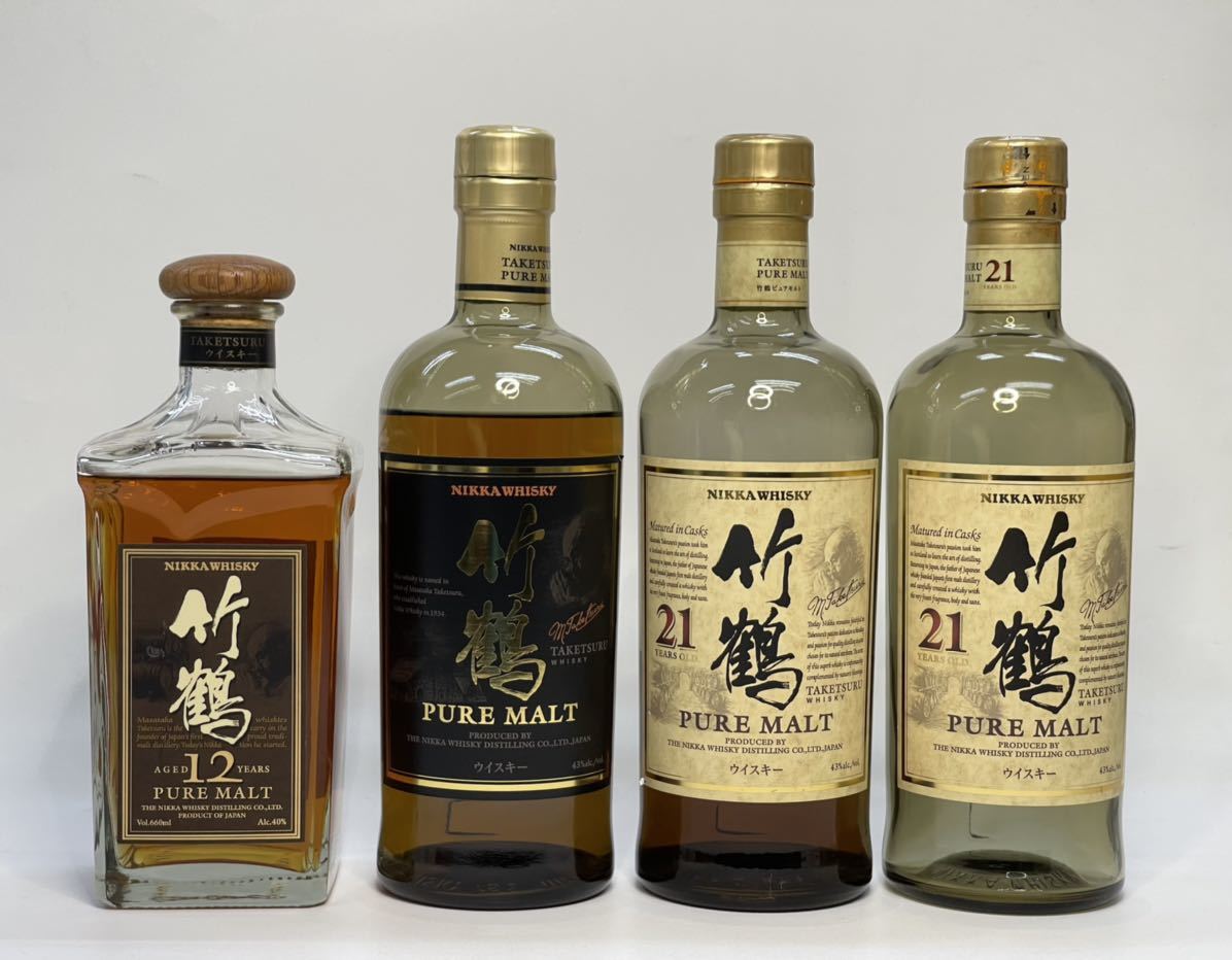 激レア】ニッカ ウイスキー 竹鶴 80周年記念 焼酎 限定 まとめ売り