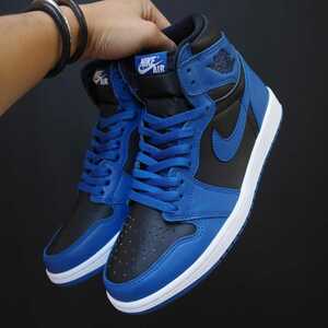 【新品未使用/27cm/us.9】NIKE AIR JORDAN 1 RETRO HIGH OG Dark Marina Blue 555088-404/sb force atmos AIRMAX dunk acg 2 4 90 95 97 98