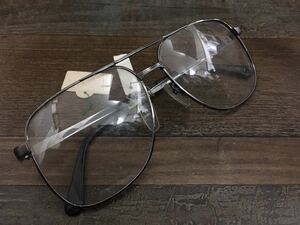 店頭展示品 新品 MUSTY 眼鏡フレーム サングラス ヴィンテージ トラディショナル アンティーク 眼鏡フレーム ゴールド 伊達眼鏡