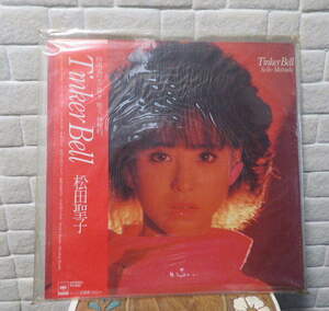 松田聖子　TinkerBell ティンカーベル　LPレコード 28AH 1734 昭和アイドル 昭和歌謡曲 時間の国のアリス レコード 80年代アイドル　帯付き