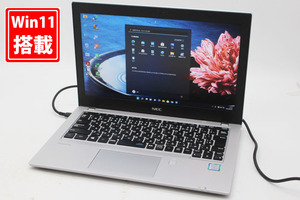 新品256GB-SSD搭載 訳有 フルHD 12.5型 NEC VersaPro VKT16BZG2 Windows11 八世代 i5-8250U 8GB カメラ 無線 Office付 中古パソコン 税無