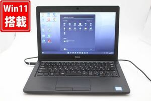 即日発送 訳有 12.5インチ DELL Latitude 5290 Windows11 八世代 i5-8250U 8GB 128GB-SSD カメラ 無線 Office付 中古パソコンWin11 税無