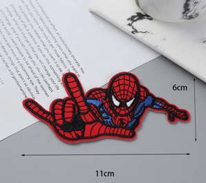 スパイダーマン 刺繍 ワッペン アップリケ 新品　アイロン接着