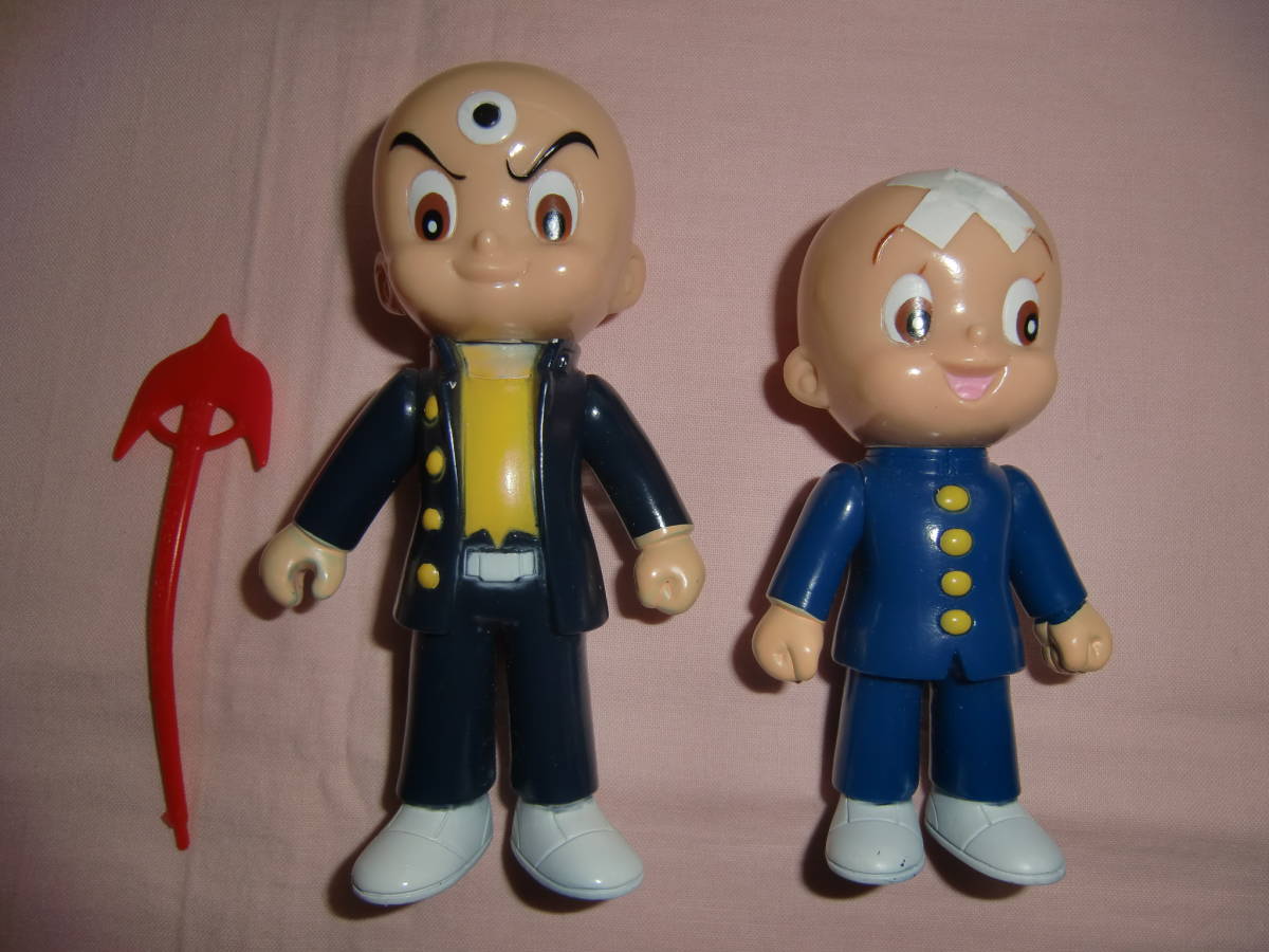 レッド系 三つ目がとおる。ソフビ人形。ユタカ。箱入完品。手塚治虫