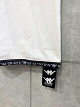 希少デザイン Kappa カッパ × A. FOUR LABS × GR8 コラボ 半袖Tシャツ 反転ロゴ 白 Sサイズ メンズ 状態良好 新規×_画像4