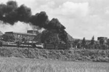 飾って楽しむ鉄道写真（去りゆく蒸気機関車：田川線 ） NO.63830082_画像2