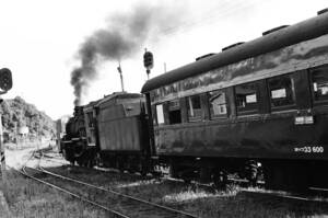 飾って楽しむ鉄道写真（去りゆく蒸気機関車：上山田線 ） NO.63660015