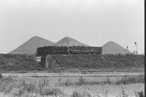 飾って楽しむ鉄道写真（去りゆく蒸気機関車：添田線 ） NO.63810004