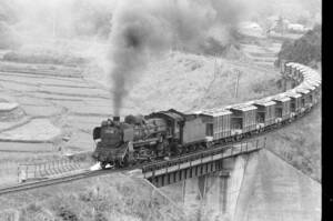 飾って楽しむ鉄道写真（去りゆく蒸気機関車：日田彦山線 ） NO.63350013