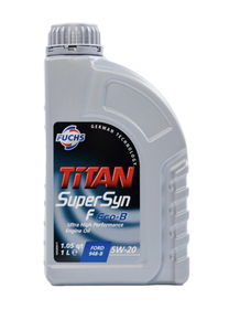 送料無料 20L×1缶 日本正規品 FUCHS TITAN SUPERSYN F ECO-B SAE 5W20 ACEA C5 API SN (ACEA A1/B1) フックスタイタンスーパーシンエコ