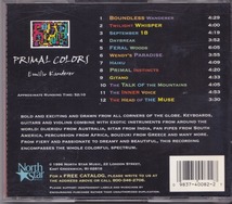 EMILIO KAUDERER / PRIMAL COLORS /輸入盤/中古CD!!57537_画像3