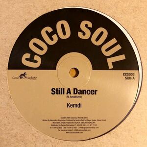 美品 KEMDI STILL A DANCER 12INCH FRANCOIS K DANNY KRIVIT JOE CLAUSSELL TIMMY REGISFORD LOUIE VEGA KERRI CHANDLER THEO PARRISH