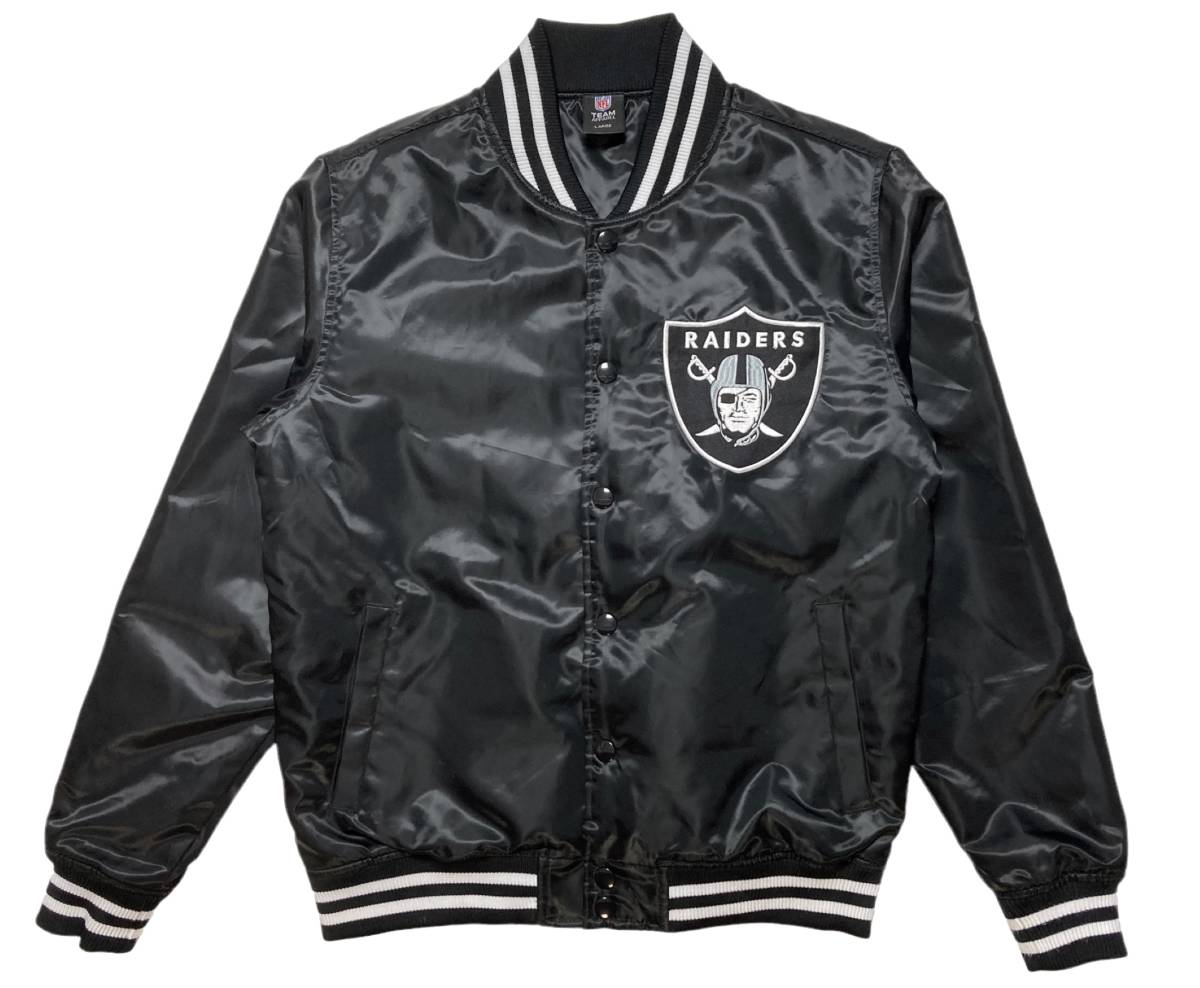 経典ブランド Raiders XL NIKE スタジャン レザージャケット