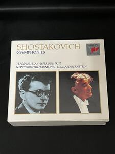 4CD / New York Philharmonic / Leonard Bernstein / Shostakovich 6 Symphonies / SONY CLASSICAL / SX4K 64 206 / 管理番号:SF0436