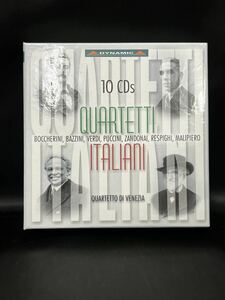 10CD / Boccherini / Bazzini / Verdi / Puccini / Quartetti Italiani / イタリアの弦楽四重奏曲集 / CDS 486/1-10 / 番号:SF0440