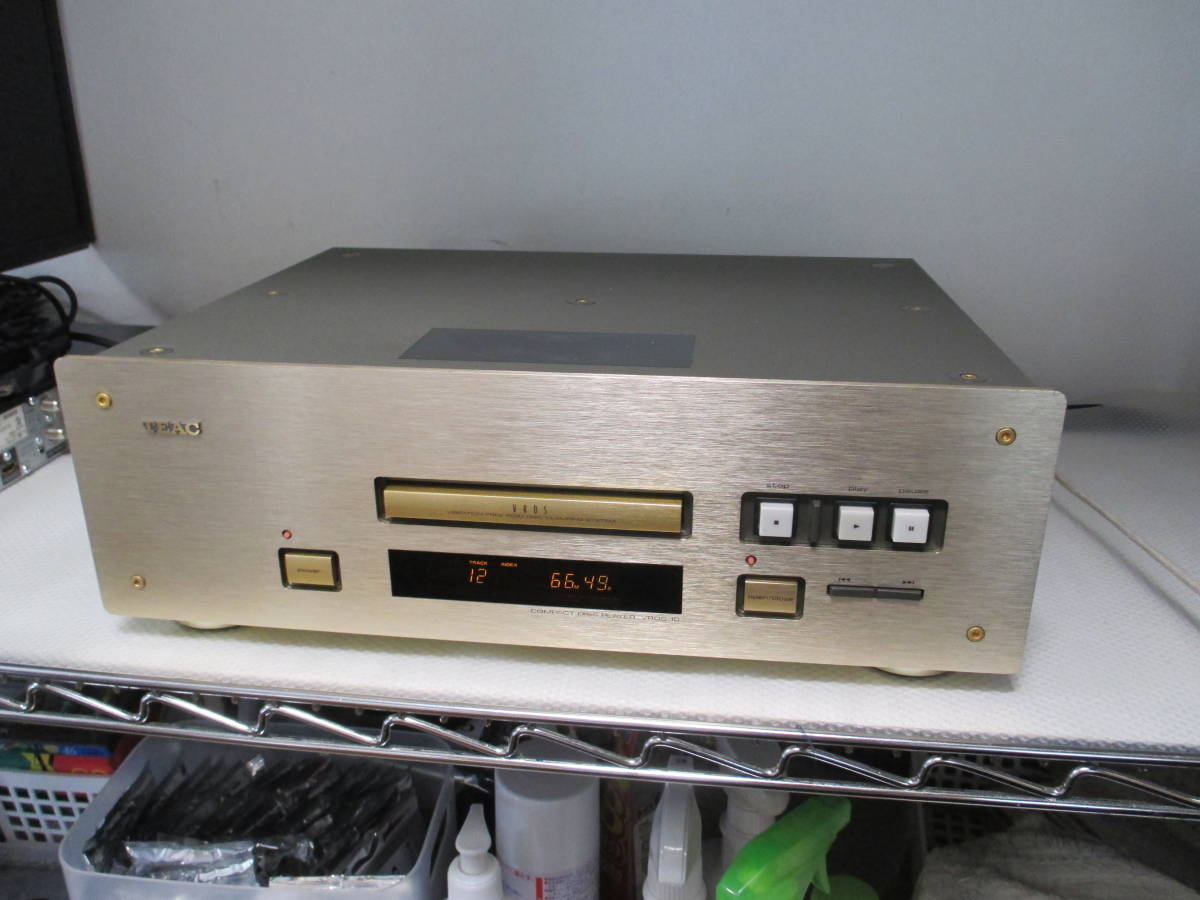 秀逸 TEAC VRDS-10 CDプレーヤー ジャンク品 お値下げしました
