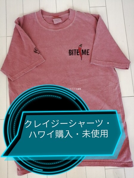 未使用 ハワイ購入 クレイジーシャツ CHILE DYED メンズ TシャツS