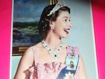 ★エリザベス女王（Elizabeth）即位した若い頃　A５サイズフォトフレーム入り＋A４＋A５＋２L：２枚＋（210×210）＋◎_画像6