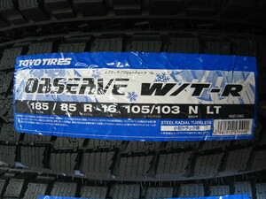  Jimny for Toyo domestic production studdless tires o buzzer bOBSERVE W/T-R 185/85R16 185/85-16 new goods 4ps.@ including tax immediate payment OK free shipping 