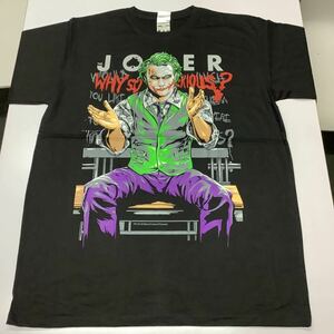 SR9C4. デザインTシャツ　XLサイズ　JOKER ① ジョーカー